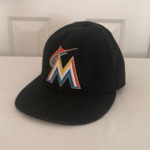Black Marlins Hat
